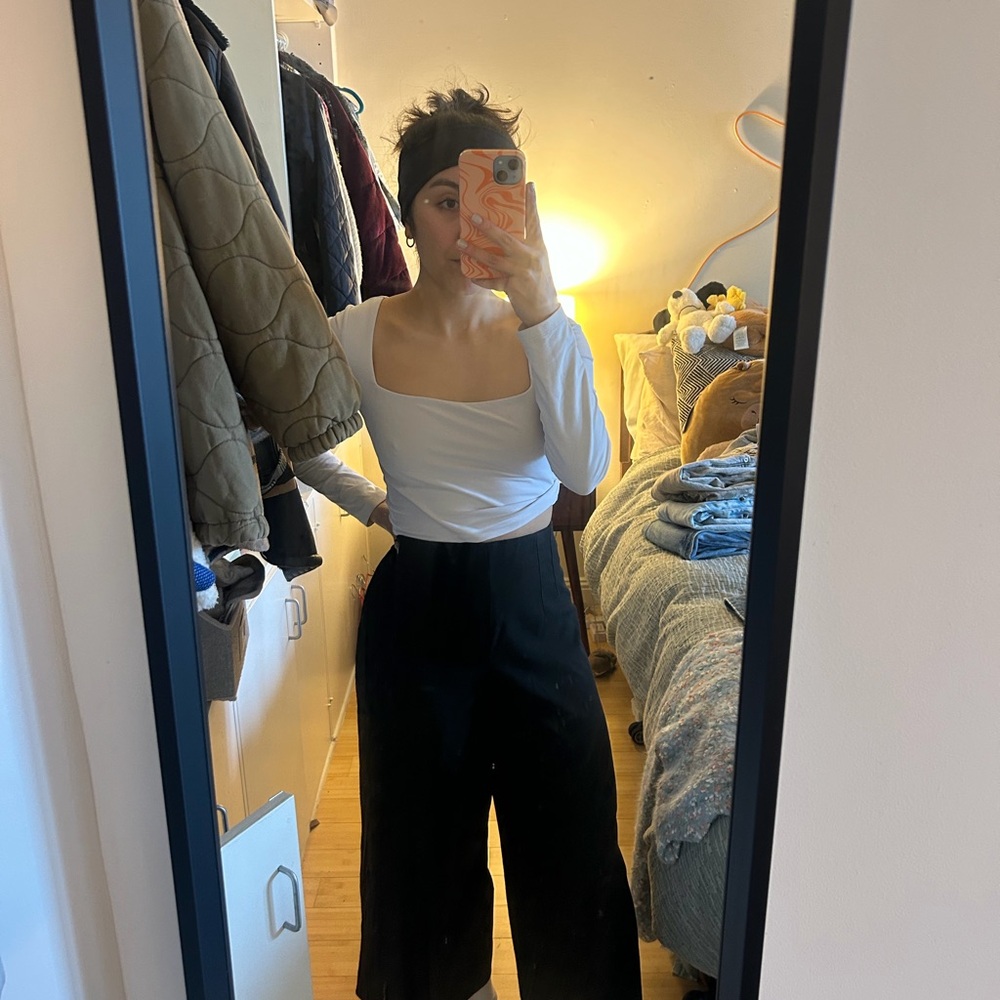 LOFT Classic Black Trousers